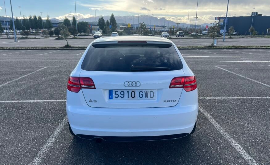 AUDI A3 sportback Sline 2.0 tdi